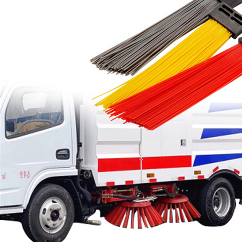 环卫车方块刷使用场景